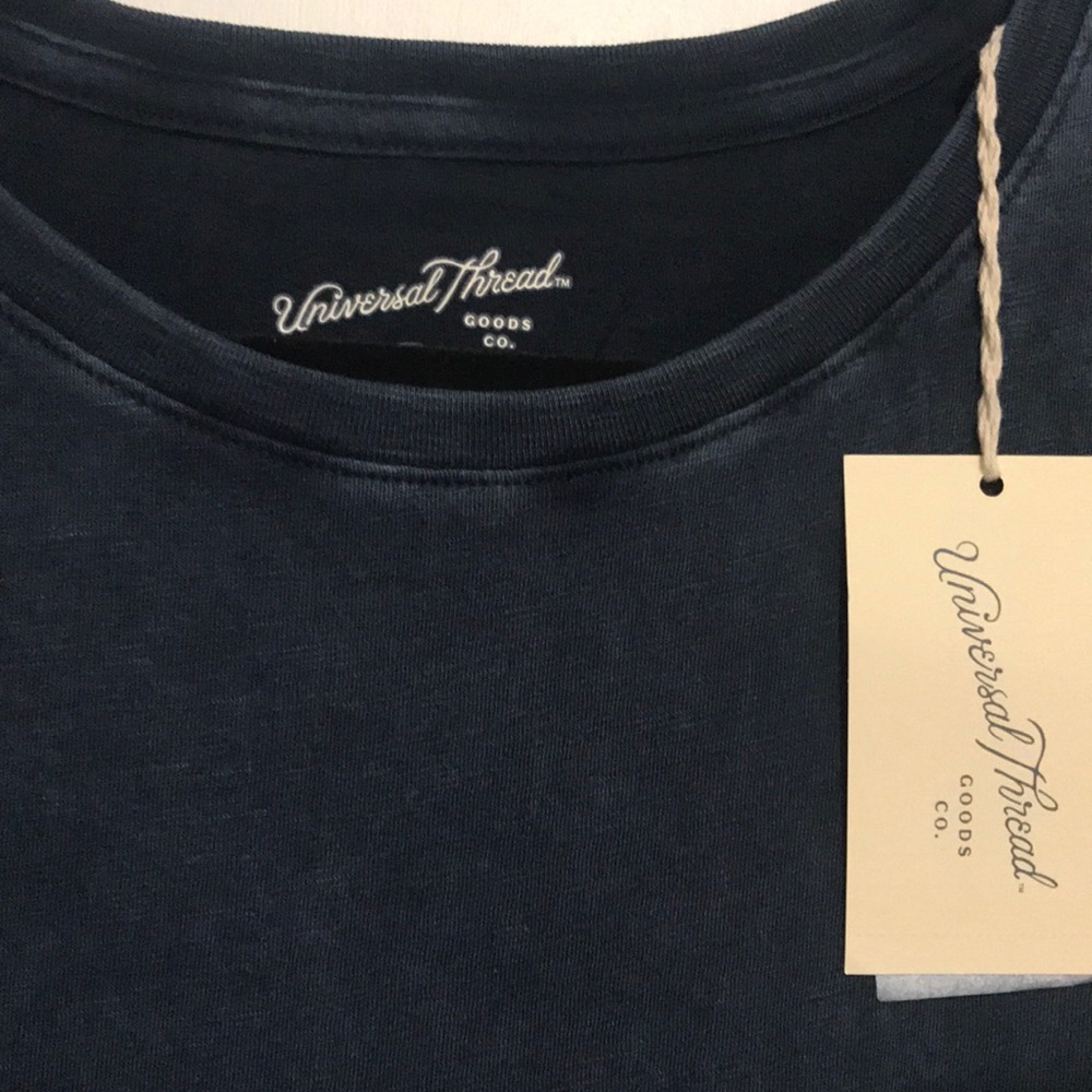 Soft Navy Tee - Picture 2 of 3